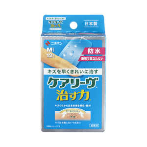 ニチバン ｢ケアリーヴ｣治す力防水タイプ M 12枚 