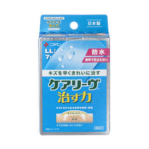 ニチバン ｢ケアリーヴ｣治す力防水タイプ LL 7枚 