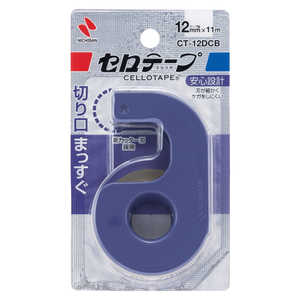 ニチバン セロテープカッター直線切りブルー CT12DCB ニチバン セロテープカッター直線切りブルー CT12DCB