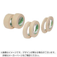 ニチバン クレープテープ 6巻入(幅30mm/長さ50m) クリーム 3310H-30 の 