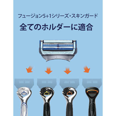 ジレット Gillette（ジレット）スキンガードマニュアル替刃4個入 の