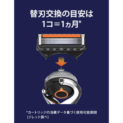 ジレット Gillette（ジレット）プログライドパワー5個入ホルダー付 の