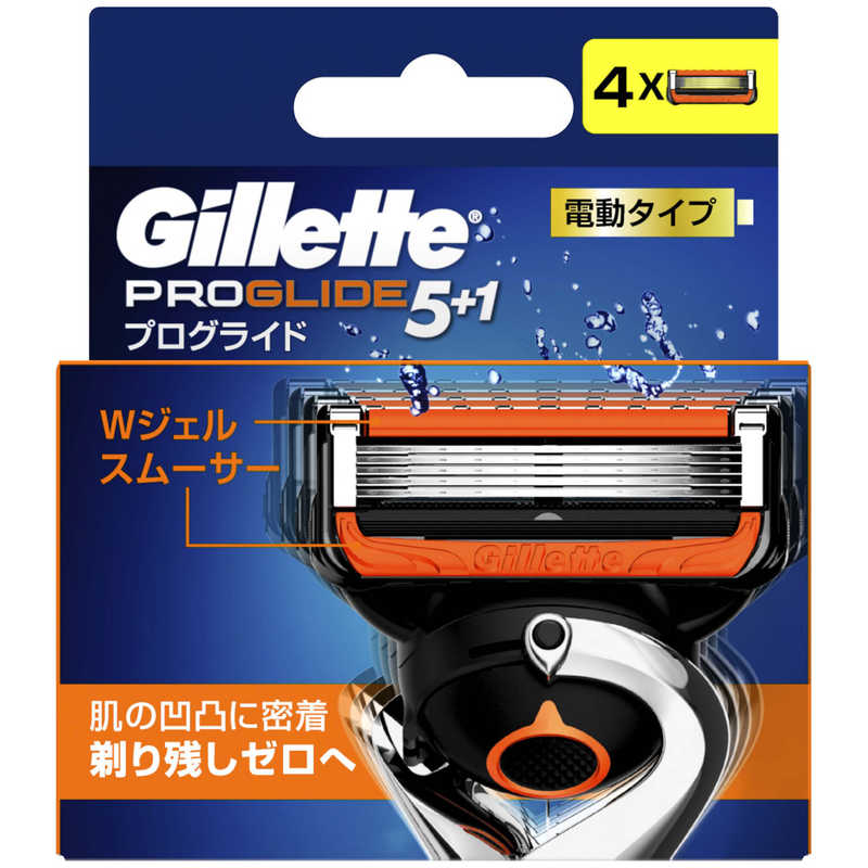 ジレット ジレット Gillette（ジレット）プログライドパワー替刃4個入  