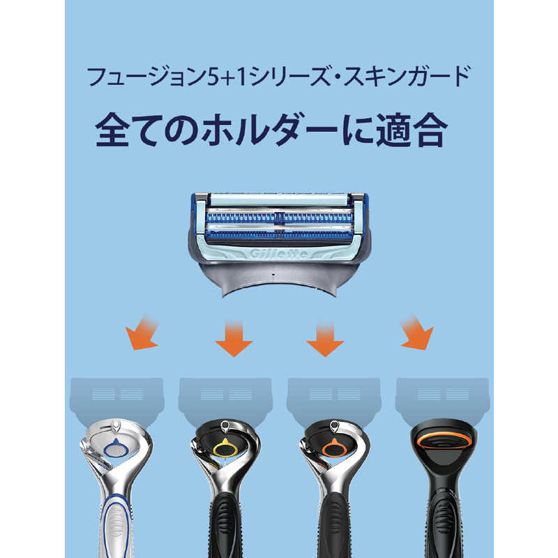 ジレット ジレット Gillette（ジレット）スキンガードパワー替刃8個入  