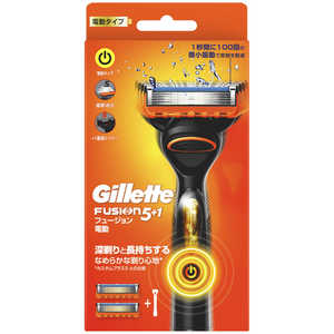 Gillette（ジレット）フュージョンパワーホルダー 替刃2個付 フユジヨンPホルダ