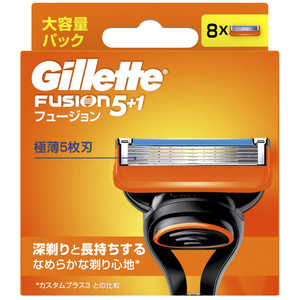 Gillette（ジレット）フュージョンマニュアル替刃8個入 フユジヨンMカエバ8B