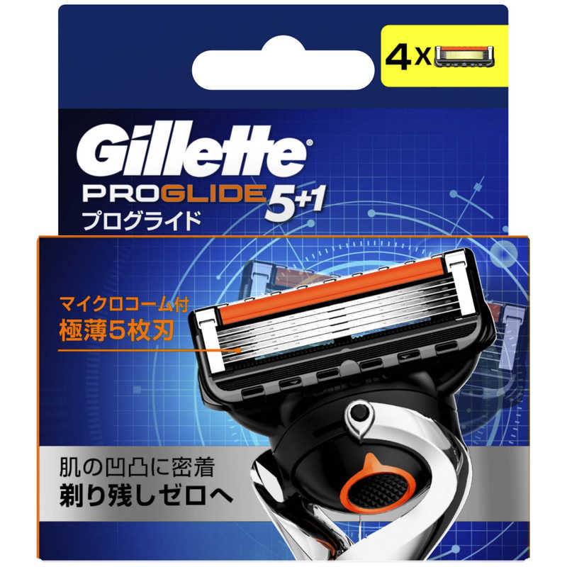 ジレット ジレット Gillette（ジレット）プログライドマニュアル替刃4個入  