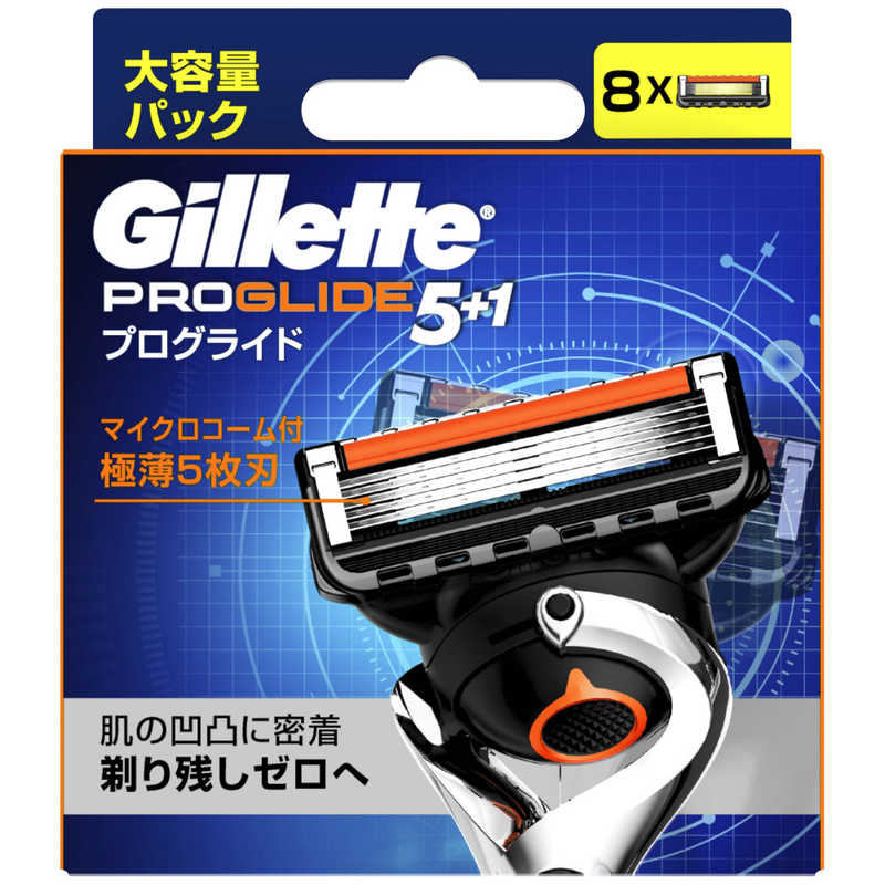 ジレット ジレット Gillette（ジレット）プログライドマニュアル替刃8個入  
