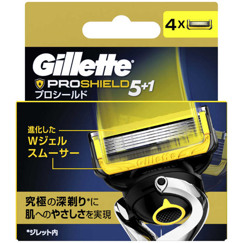 ジレット ジレット Gillette（ジレット）プロシールド替刃4個入  