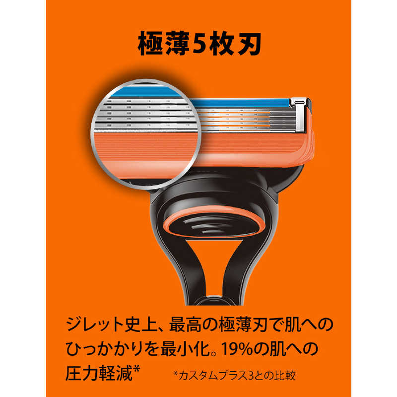 ジレット ジレット Gillette（ジレット）フュージョンマニュアル5個入ホルダー付  