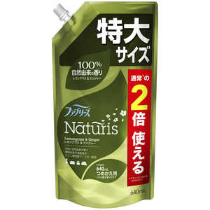 P&G ファブリーズ ナチュリス レモングラス&ジンジャー つめかえ特大サイズ 640ml P&G ファブリーズ ナチュリス レモングラス&ジンジャー つめかえ特大サイズ 640ml