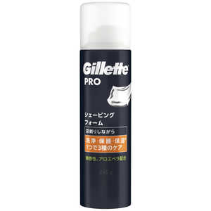 Gillette(ジレット) PRO シェービングフォーム 245g Gillette(ジレット) PRO シェービングフォーム 245g