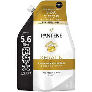 P&G PANTENE(パンテーン) エクストラダメージケア シャンプー つめかえ用 超特大1.7L P&G PANTENE(パンテーン) エクストラダメージケア シャンプー つめかえ用 超特大1.7L