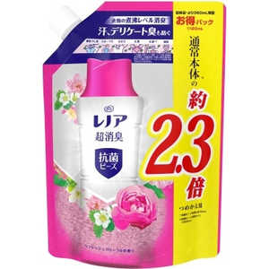 P&G レノア超消臭 抗菌ビーズ リフレッシュフローラルの香り つめかえ
