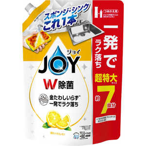 P&G 除菌ジョイコンパクト スパークリングレモンの香り 超特大910ml 〔スパークリングレモン〕 P&G 除菌ジョイコンパクト スパークリングレモンの香り 超特大910ml 〔スパークリングレモン〕