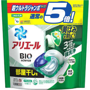 P＆G アリエールジェルボール4D部屋干し用 詰め替え超ウルトラジャンボサイズ 