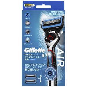 P＆G プログライドエアー電動ホルダー カミソリ〔替刃2コ付〕 プログエアホルダ