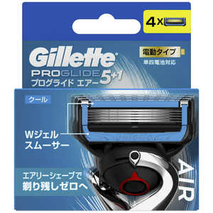 P＆G Gillette(ジレット)プログライド エアー 電動 替刃〔4コ入〕 プロクエアカエバ4B