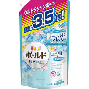 P＆G ボールドジェル フレッシュフラワーサボンの香り つめかえ用 ウルトラジャンボサイズ 1680g 