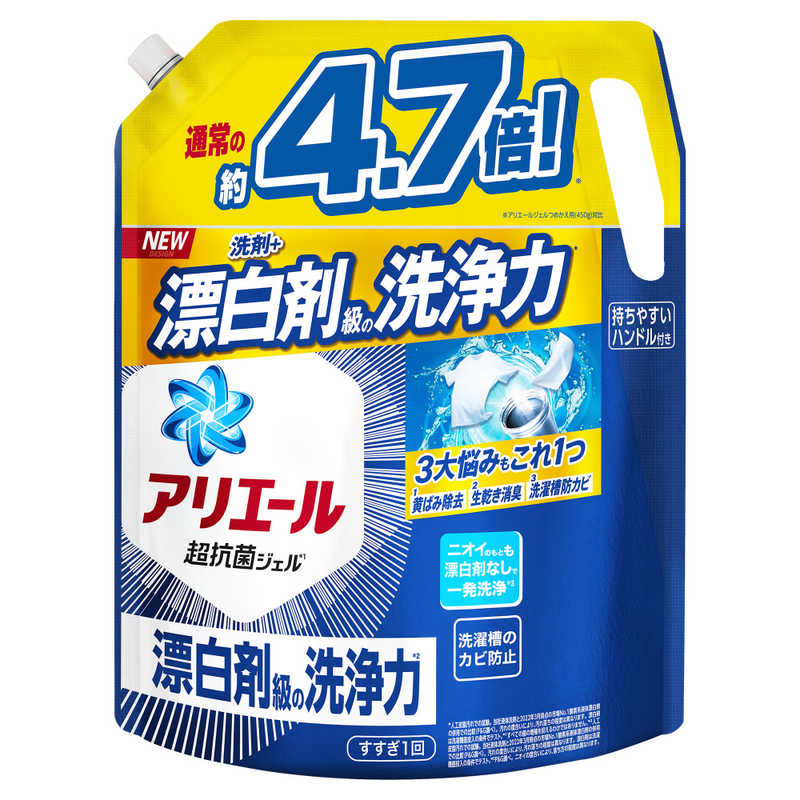 P＆G P＆G アリエールジェル つめかえ用超ウルトラジャンボサイズ 2.12kg  