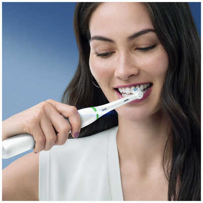 Oral-B iOシリーズ8 電動歯ブラシ 本体 ホワイトアラバスター 電動歯ブラシ ブラウンオーラルB 公式 | iO8（ホワイトアラ