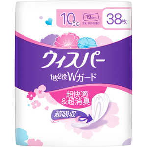 P＆G ウィスパー1枚2役Wガード10cc 38枚 