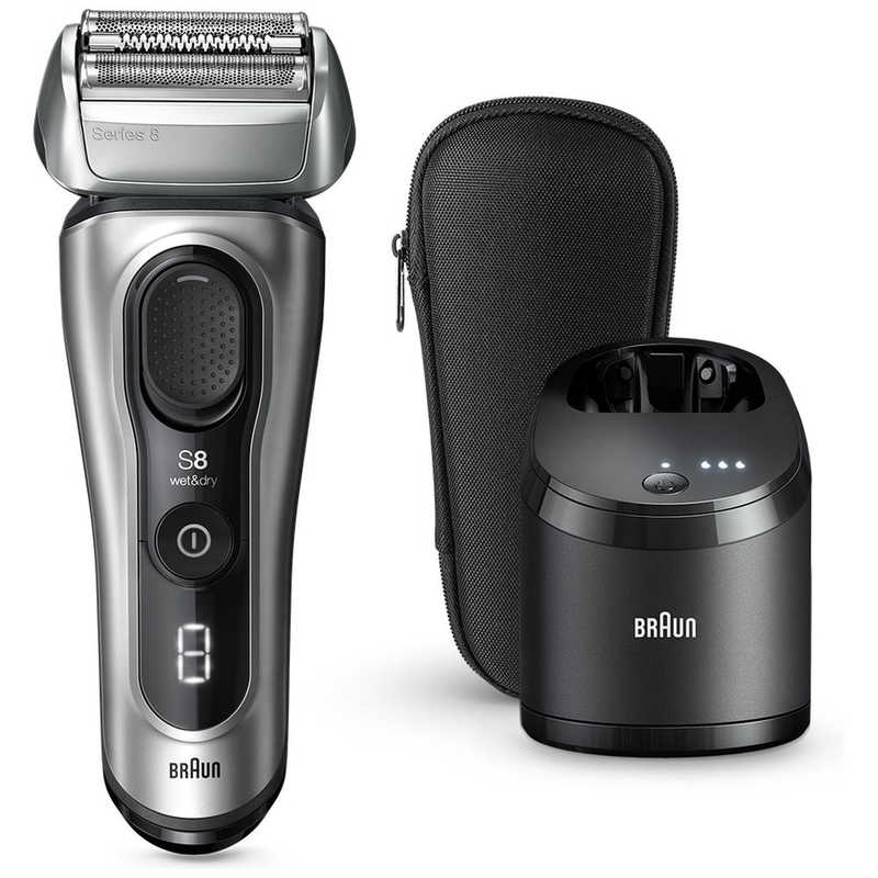ブラウン　BRAUN ブラウン　BRAUN 【アウトレット】電気シェーバー シリーズ8 ［3枚刃 /AC100V-240V］ シルバー 8567CC 8567CC