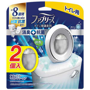 P＆G ファブリーズW消臭 トイレ用消臭剤＋抗菌 ナチュラル・マウンテン・エア2個パック6.3mLx2 