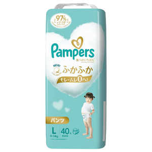 P＆G Pampers(パンパース)肌へのいちばん パンツ スーパージャンボ L(9-14kg)40枚 