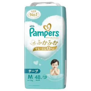 P&G Pampers(パンパース)はじめての肌へのいちばん テープ スーパージャンボ M(6-11kg)48枚 P&G Pampers(パンパース)はじめての肌へのいちばん テープ スーパージャンボ M(6-11kg)48枚
