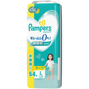 P&G Pampers(パンパース)さらさらケア テープ ウルトラジャンボ L(9-14kg)54枚 P&G Pampers(パンパース)さらさらケア テープ ウルトラジャンボ L(9-14kg)54枚