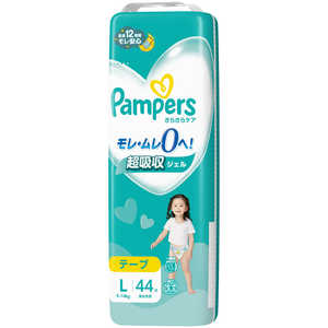 P&G Pampers(パンパース)さらさらケア テープ スーパージャンボ L(9-14kg)44枚 P&G Pampers(パンパース)さらさらケア テープ スーパージャンボ L(9-14kg)44枚