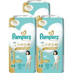 P＆G (ケース販売)Pampers(パンパース)肌へのいちばん パンツ ウルトラジャンボ ビッグ(12-22kg)46枚×3個 