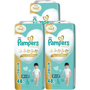 P&G (ケース販売)Pampers(パンパース)はじめての肌へのいちばん テープ ウルトラジャンボ L(9-14kg)48枚×3個 P&G (ケース販売)Pampers(パンパース)はじめての肌へのいちばん テープ ウルトラジャンボ L(9-14kg)48枚×3個