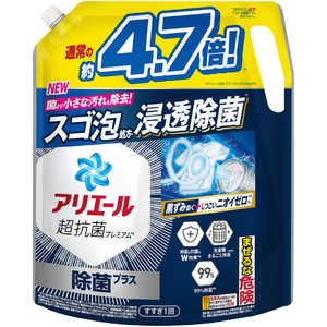 P＆G アリエールジェル除菌プラス つめかえ超ウルトラジャンボサイズ 1.81kg 