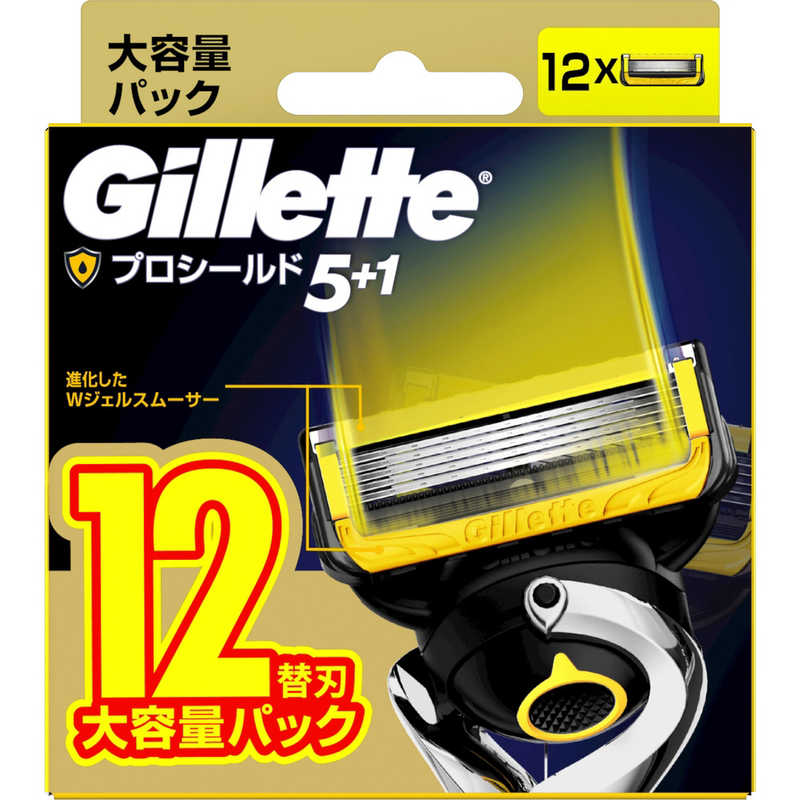 P＆G P＆G ジレット プロシールド 替刃12個入  