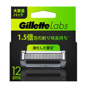 P&G ジレットラボ角質除去バー搭載替刃12B 替刃12個入 P&G ジレットラボ角質除去バー搭載替刃12B 替刃12個入