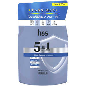 P＆G h＆s(エイチアンドエス)5 in 1 クールクレンズシャンプー つめかえ用 290g 