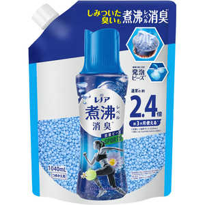 P&G レノア煮沸レベル消臭抗菌ビーズ スポーツ クールリフレッシュ&シトラスの香りつめかえ用特大 1040mL P&G レノア煮沸レベル消臭抗菌ビーズ スポーツ クールリフレッシュ&シトラスの香りつめかえ用特大 1040mL