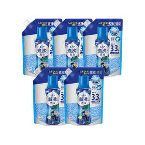 P&G (ケース販売)レノア煮沸レベル消臭抗菌ビーズ スポーツ クールリフレッシュ&シトラスの香りつめかえ用超 特大1410mL×5個 P&G (ケース販売)レノア煮沸レベル消臭抗菌ビーズ スポーツ クールリフレッシュ&シトラスの香りつめかえ用超 特大1410mL×5個