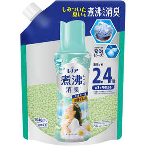 P&G レノア煮沸レベル消臭抗菌ビーズ部屋干し 花とおひさまの香りつめかえ用特大 1040mL P&G レノア煮沸レベル消臭抗菌ビーズ部屋干し 花とおひさまの香りつめかえ用特大 1040mL