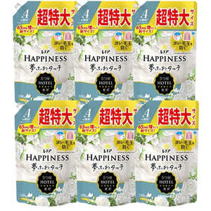 P&G (ケース販売)レノアハピネス夢ふわタッチホワイトティーの香り詰替用超特大サイズ1285mL×6 P&G (ケース販売)レノアハピネス夢ふわタッチホワイトティーの香り詰替用超特大サイズ1285mL×6