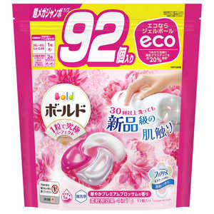 P＆G Bold(ボールド)ジェルボール4D 詰替 超メガジャンボサイズ92個 華やかプレミアムブロッサムの香り BDGBブロツサムSMJ