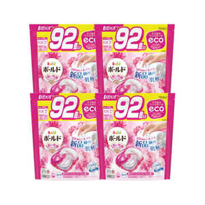 P＆G (ケース販売)ボールドジェルボール4D華やかプレミアムブロッサムの香り つめかえ超メガジャンボサイズ92個×4 BDGBブロツサSMJCS