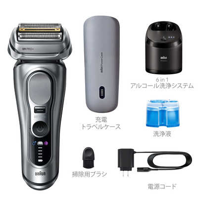 ブラウン BRAUN 電気シェーバー シリーズ9Pro＋ 6in1洗浄機付き・充電