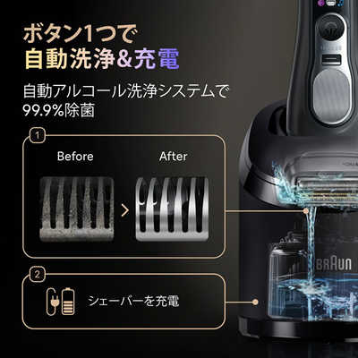 ブラウン BRAUN 電気シェーバー シリーズ9Pro＋ 5in1洗浄機付きモデル