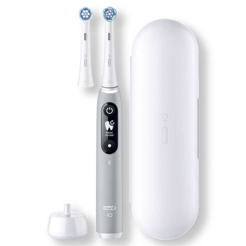 ブラウン　BRAUN ブラウン　BRAUN 電動歯ブラシ iOシリーズ iO6 グレーオパール （5モード） [丸型回転ブラシ] IOM62J61KGRW IOM62J61KGRW