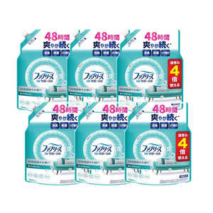 P＆G (ケース販売) ファブリーズW除菌 つめかえ用4回分1280mL×6 