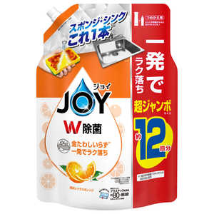P&G 除菌ジョイ コンパクト 贅沢シトラスオレンジの香り 詰替 超ジャンボサイズ 1550ml P&G 除菌ジョイ コンパクト 贅沢シトラスオレンジの香り 詰替 超ジャンボサイズ 1550ml