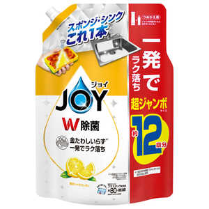 P&G 除菌ジョイ コンパクト 贅沢シトラスレモンの香り 詰替 超ジャンボサイズ 1550ml P&G 除菌ジョイ コンパクト 贅沢シトラスレモンの香り 詰替 超ジャンボサイズ 1550ml
